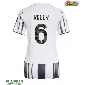 Juventus Lloyd Kelly #6 Hemmatröja Kvinnor 2025-26 Kortärmad